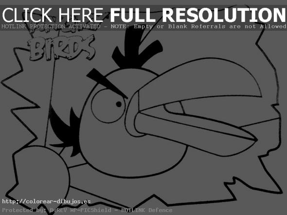 dibujos para colorear de Angry Birds 5